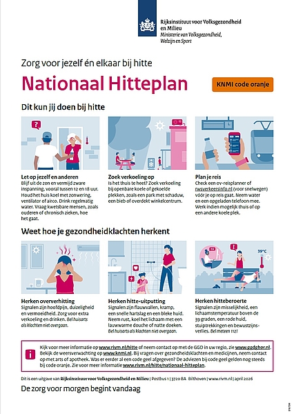 Zorg goed voor jezelf én elkaar bij hitte