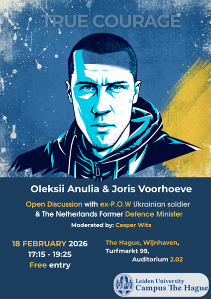 Oleksii Anulia in Den Haag