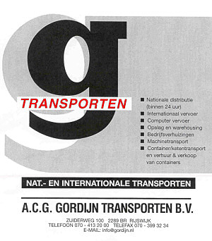 Spoetnik ondersteuner - A.C.G. Gordijn Transporten b.v.