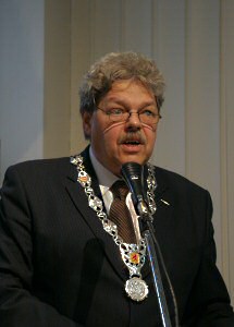 Burgemeester T.P.J. Bruinsma van Vlaardingen
